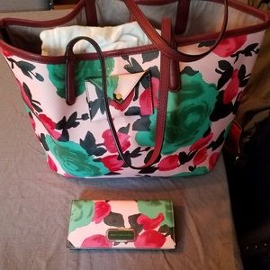 Marc Jacobs Desert Rose tote and wallet